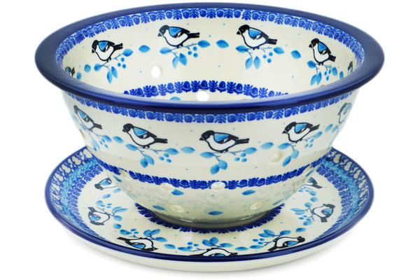 Colander with Plate 8"