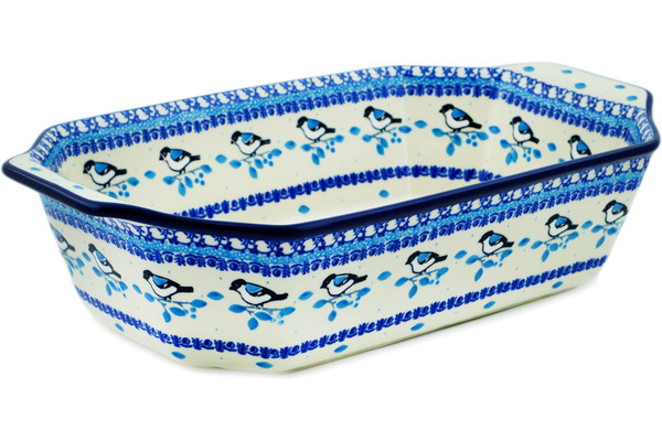 Rectangular Baker with Handles 14"