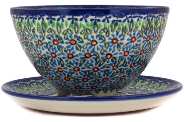 Colander with Plate 8"