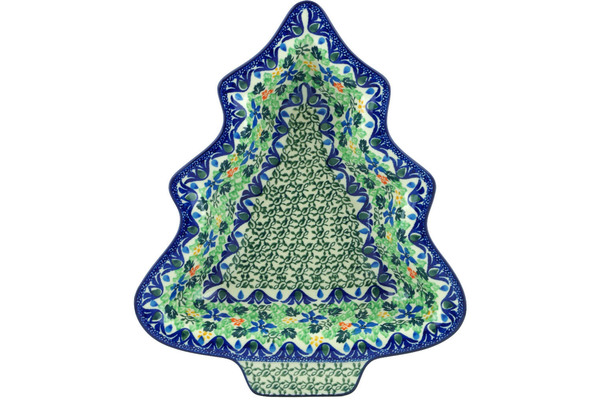 Christmas Tree Bowl 13"