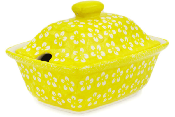 Jar with Lid with Opening 7"