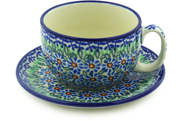Cup with Saucer 13 oz
