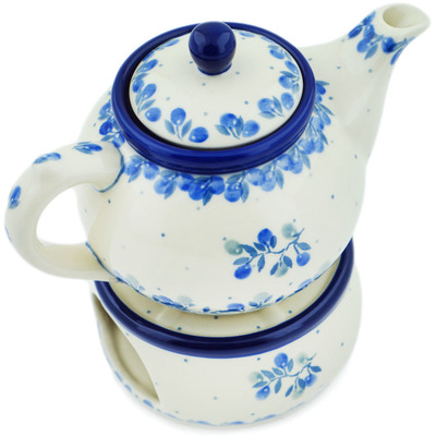 Tea or Coffee Pot with Heater 15 oz