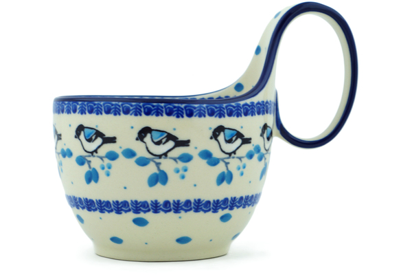 Bowl with Loop-Handle 6"