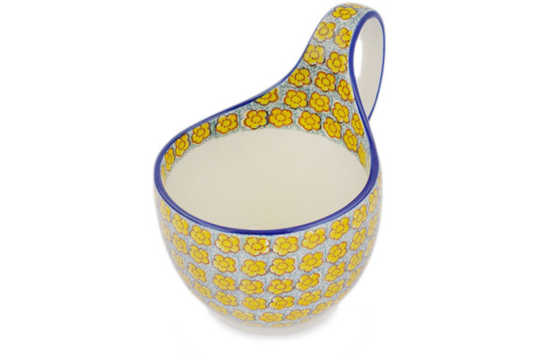 Bowl with Loop-Handle 6"