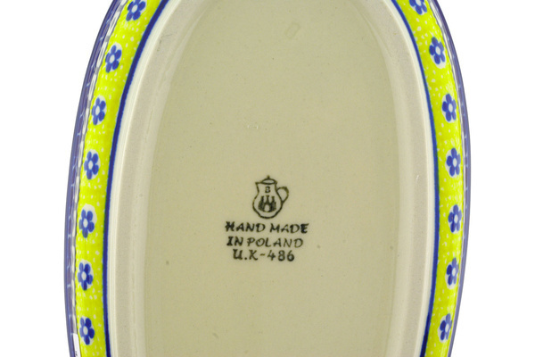 Oval Baker with Handles 9"