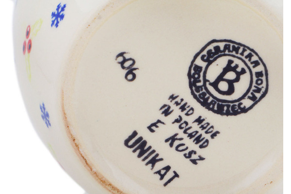 Jar with Lid and Handles 7"