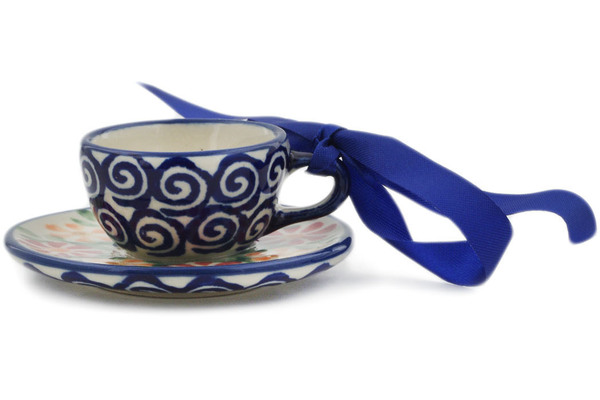 Mini Cup and Saucer 3"