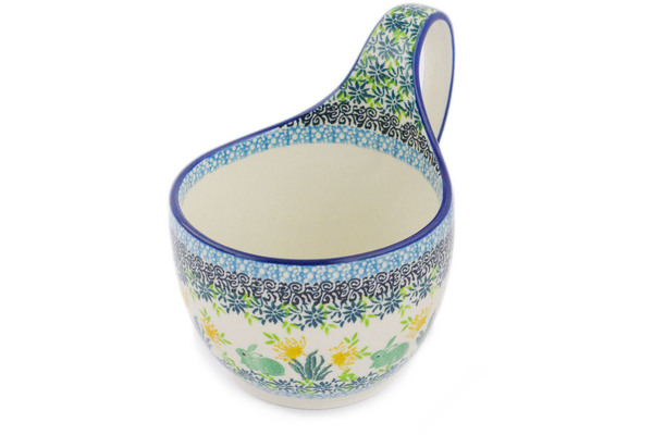 Bowl with Loop-Handle 6"