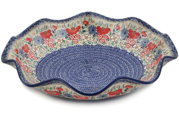 Scalloped Fluted Bowl 15"