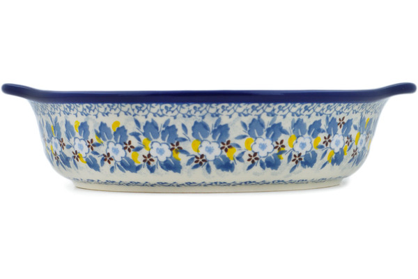 Round Baker with Handles 9"