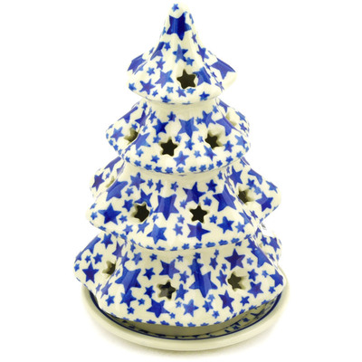 Christmas Tree Candle Holder 8"
