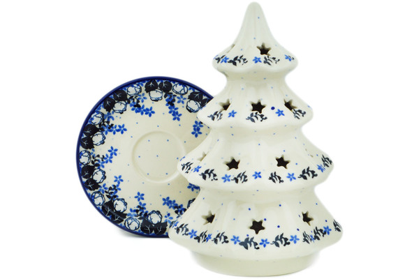 Christmas Tree Candle Holder 8"
