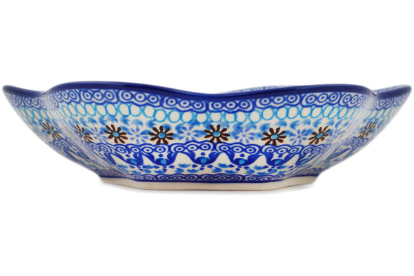 Scalloped Fluted Bowl 8"