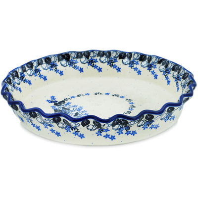 Fluted Pie Dish 10"