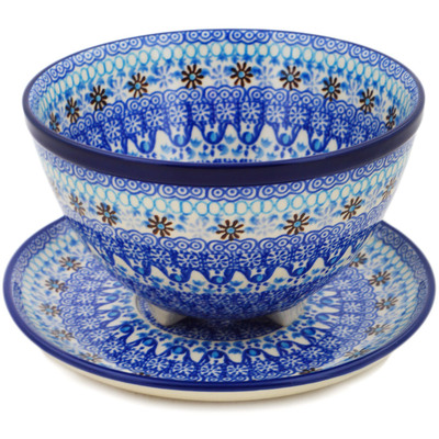 Colander with Plate 8"