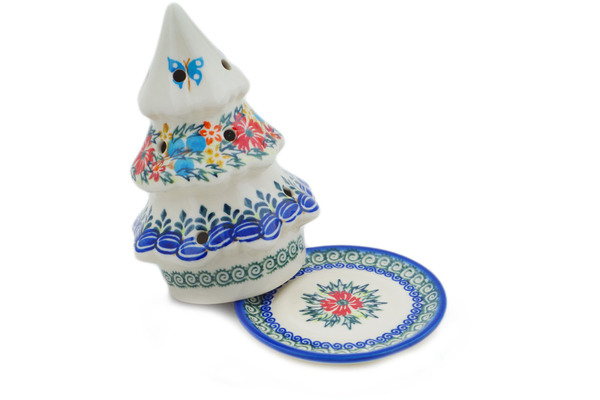 Christmas Tree Candle Holder 6"