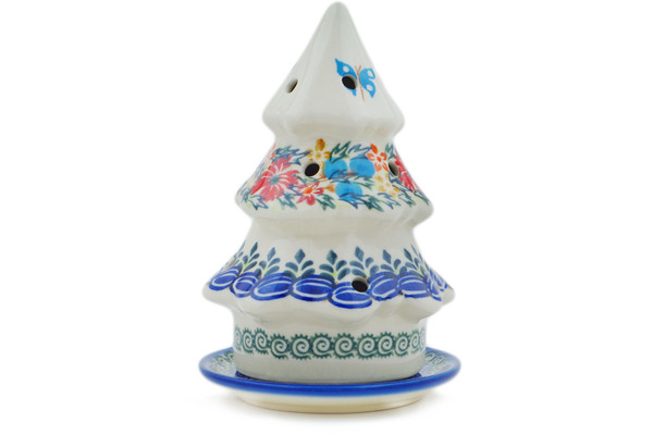 Christmas Tree Candle Holder 6"