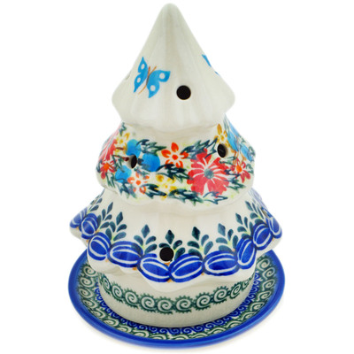 Christmas Tree Candle Holder 6"