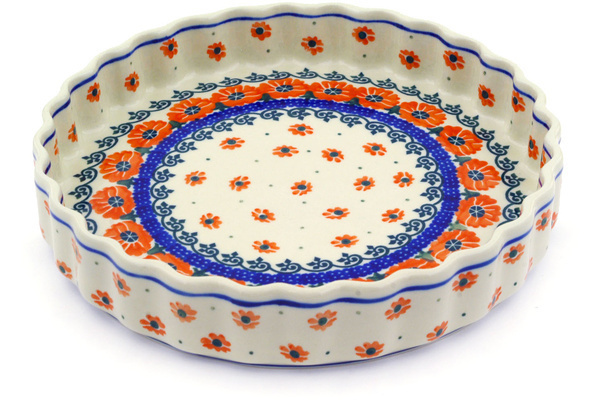 Fluted Pie Dish 9"