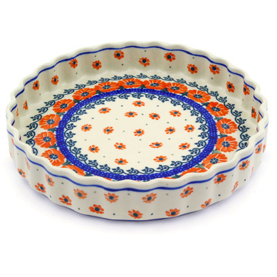 Fluted Pie Dish 9"
