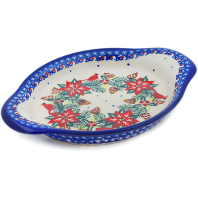 Platter with Handles 9"