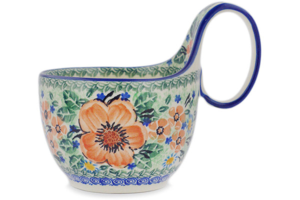 Bowl with Loop-Handle 6"