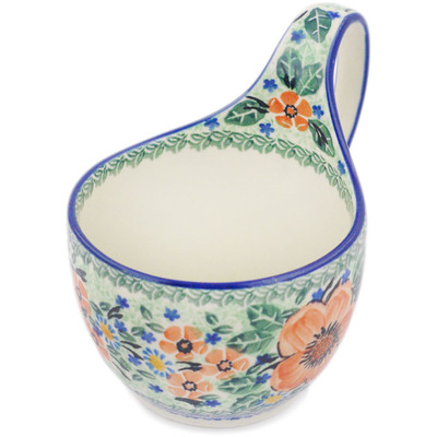 Bowl with Loop-Handle 6"