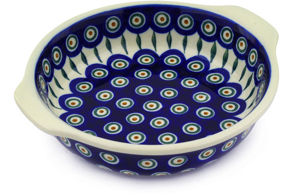 Round Baker with Handles 9"