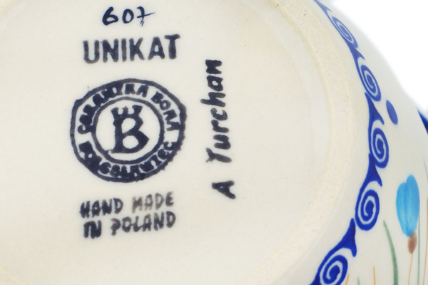 Jar with Lid and Handles 9"