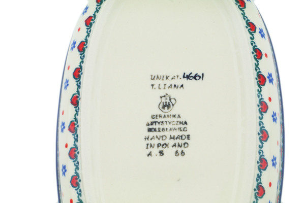 Oval Baker with Handles 9"