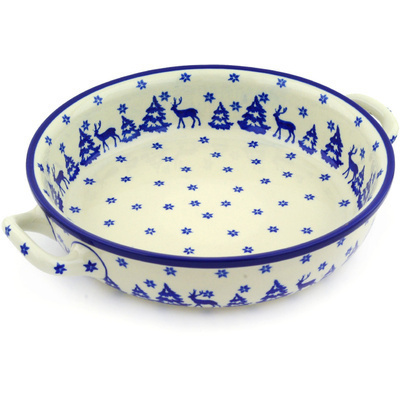 Round Baker with Handles 10-inch