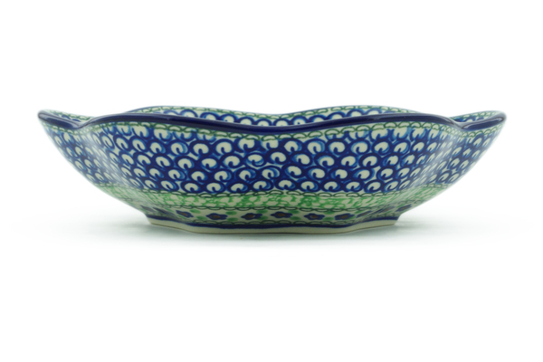 Scalloped Fluted Bowl 8"