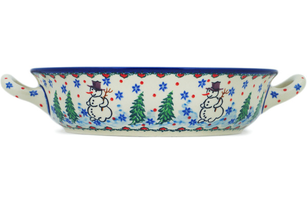 Round Baker with Handles 10"