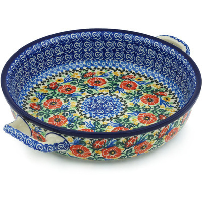 Round Baker with Handles 10-inch