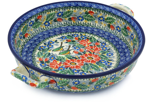 Round Baker with Handles 10-inch