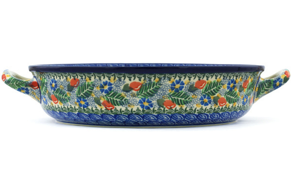 Round Baker with Handles 10-inch