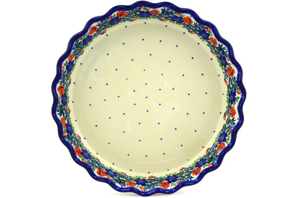 Fluted Pie Dish 10"