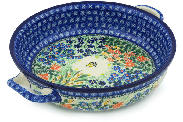 Round Baker with Handles 10-inch