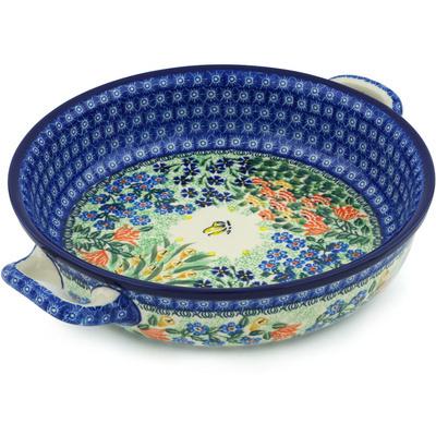 Round Baker with Handles 10-inch