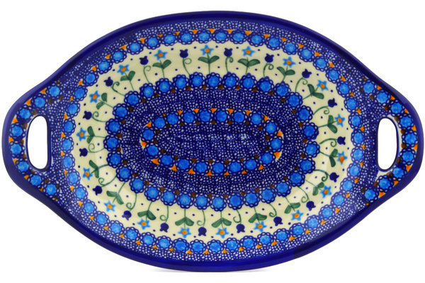 Platter with Handles 13"
