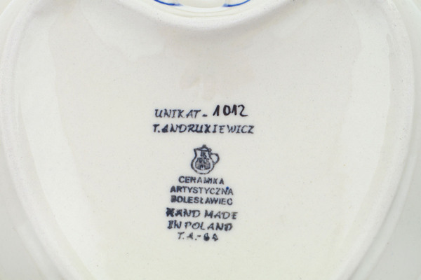 Heart Shaped Bowl 8"