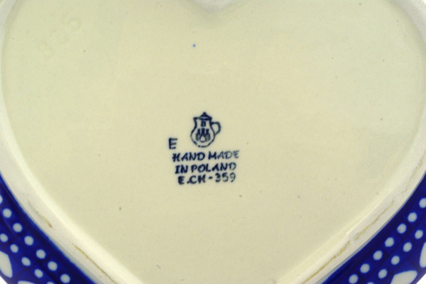 Heart Shaped Platter 9"