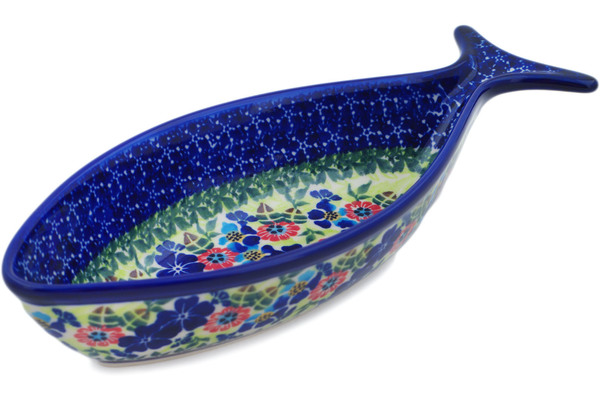 Fish Shaped Platter 10"