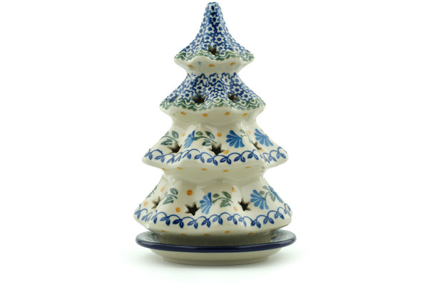 Christmas Tree Candle Holder 8"