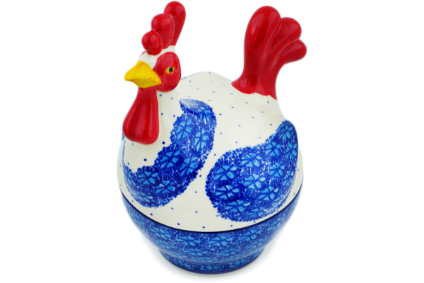Hen Shaped Jar 8"