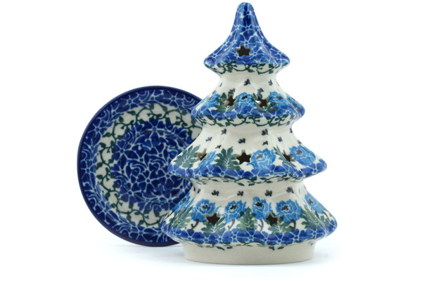 Christmas Tree Candle Holder 6"