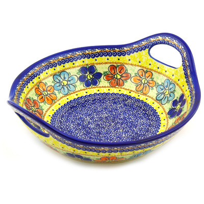 Bowl with Handles 13"