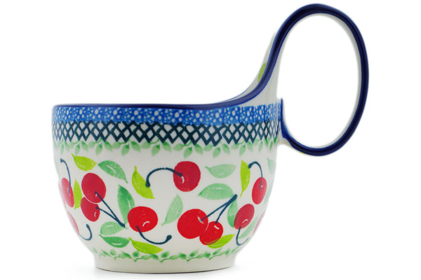 Bowl with Loop-Handle 6"