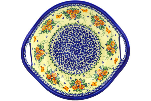 Bowl with Handles 13"